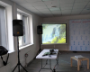 Аренда экрана на треноге - прямая проекция 1,8м*1,8м - EVENTEAM - Аренда оборудования для мероприятий в Екатеринбурге