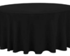Аренда круглой скатерти черной 300 см - EVENTEAM - Аренда оборудования для мероприятий в Екатеринбурге