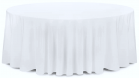 Аренда круглой скатерти белой 300 см - EVENTEAM - Аренда оборудования для мероприятий в Екатеринбурге