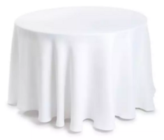 Аренда скатерти круглой 230 см - EVENTEAM - Аренда оборудования для мероприятий в Екатеринбурге