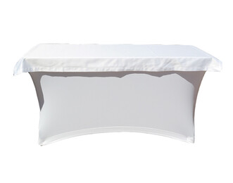 Аренда стрейч-чехла с напероном на стол 180х75 см - EVENTEAM - Аренда оборудования для мероприятий в Екатеринбурге