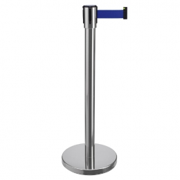 Аренда стойки с синей лентой - EVENTEAM - Аренда оборудования для мероприятий в Екатеринбурге